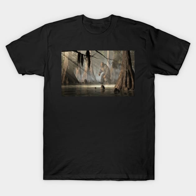 The Honey Island Swamp Monster T-Shirt by DanielEskridge